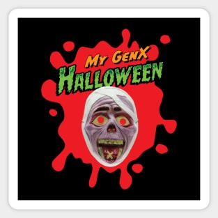 My Gen X Halloween: Mummy Sticker